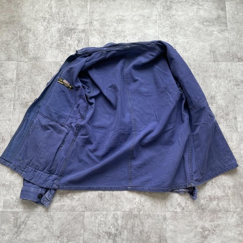 50s LE GAULOIS 刺繍タグ コットンツイル フレンチワークジャケット 詳細写真3