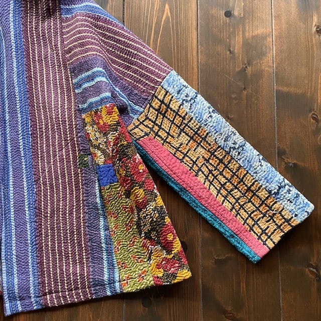 カンタ刺繍 グドゥリー・ジャケット / Rabari Soreil | yggd
