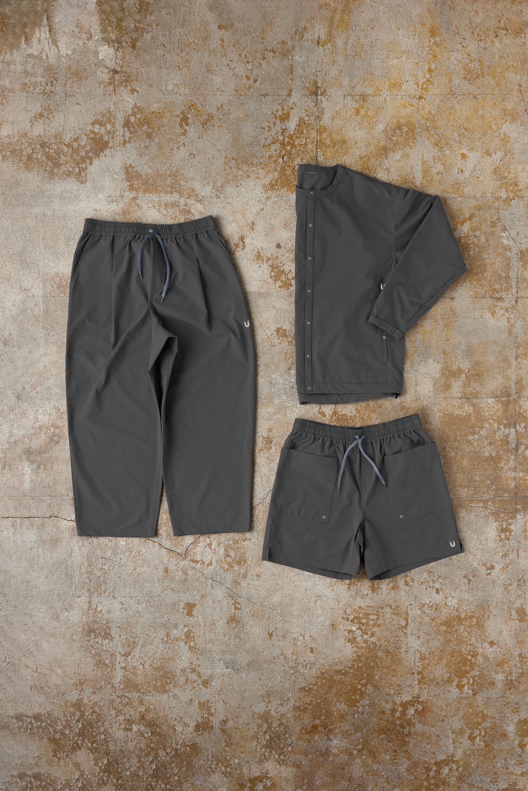 Andante Wide Pant：Color Peat | TANNUKI Running Wear Shop
