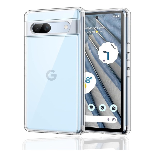 対応 Google Pixel 7A ケース クリア 耐衝撃 TPU 背面 ンプロテクター シェル 軽量 薄型 シェル 耐衝撃 指紋防止 米軍MIL規格取得 Pixel 7A 保護 ケース 柔軟 TPU カバー 全透明 散熱加工 黄変しにくい