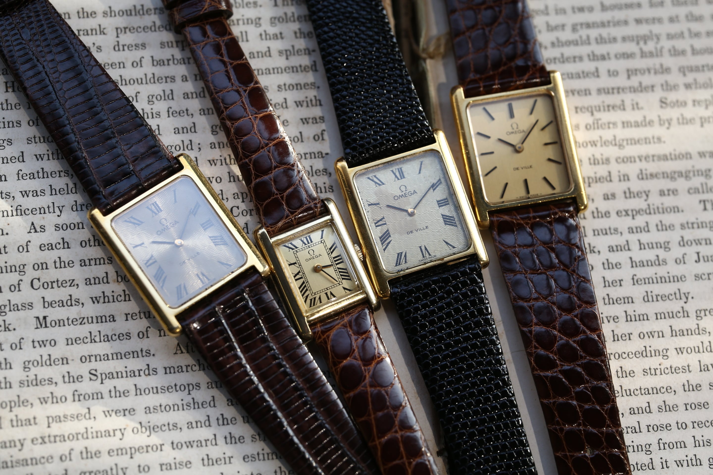 OMEGA】 1970's オメガ デビル レクタンギュラー ローマン OMEGA】 1970's オメガ デビル レクタンギュラー ローマン