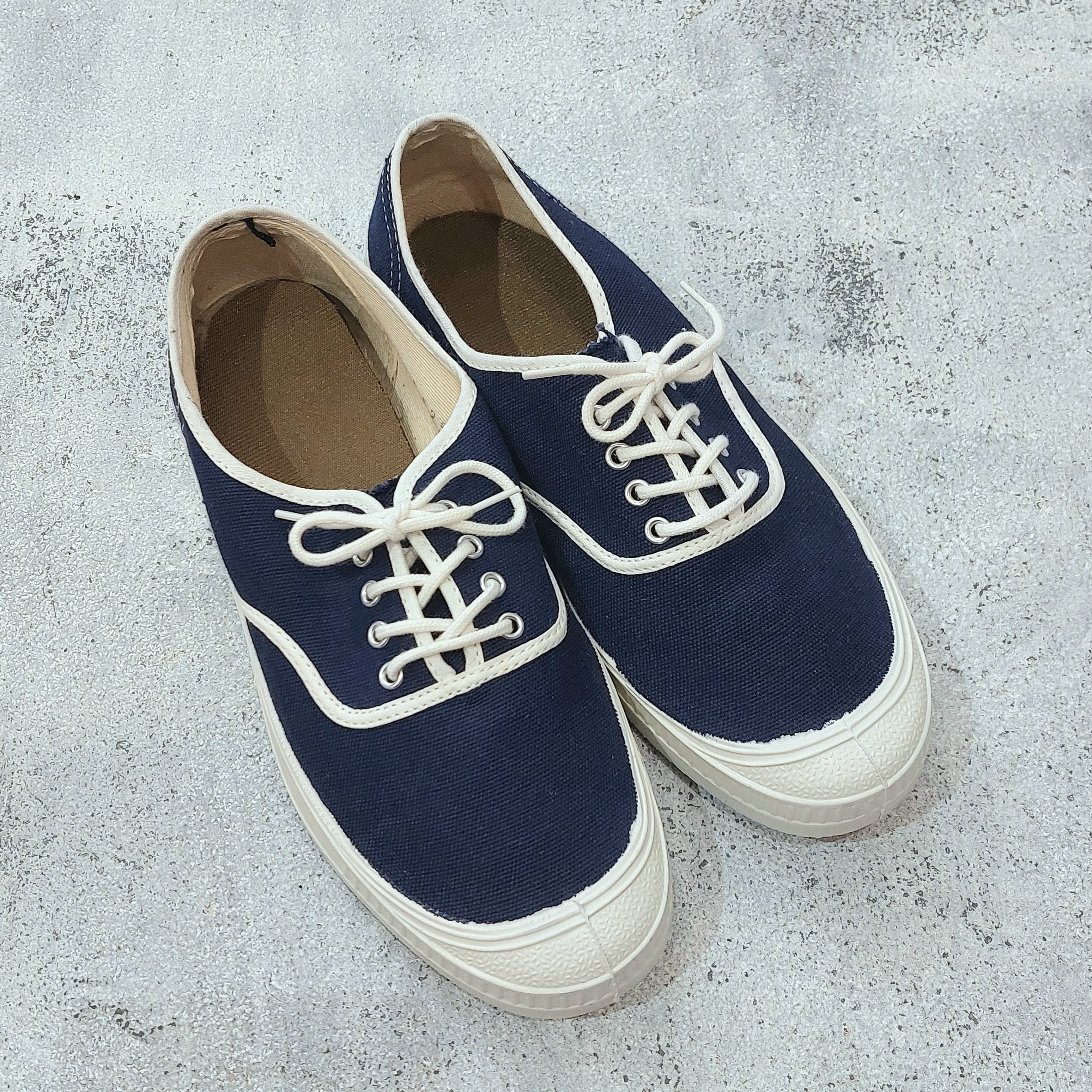 DEAD STOCK】French army deck shoes / Made in France 36[n-610