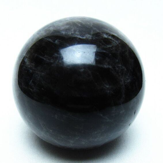 モリオン 黒水晶 丸玉 67mm 一点物 151-9496