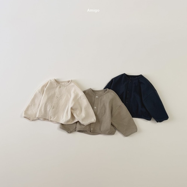 【取寄】amigo|cottage cardigan|コテージカーディガン|XS-XL|kids|26 autumn
