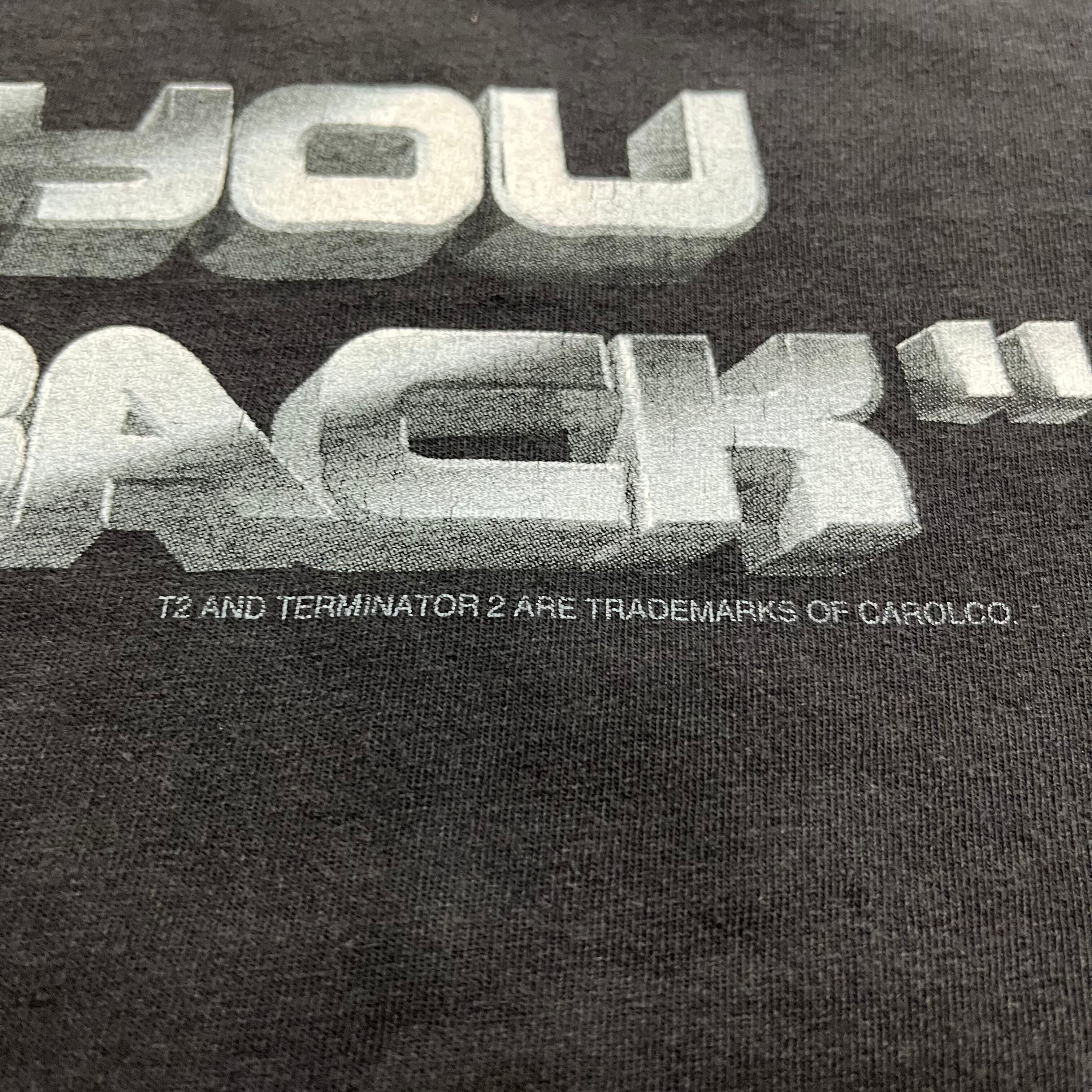 市場市場ターミネーター2 90s ヴィンテージTシャツ 黒 ユニバーサル T