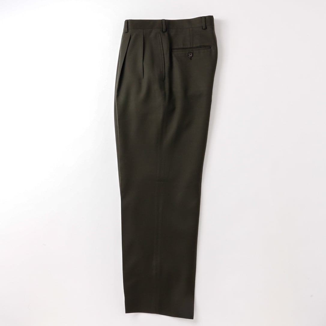 未使用】70s special vintage wool slacks pants W32 khaki dead stock