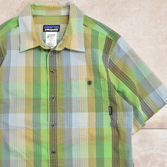 00s patagonia SP13 sucker check shirt