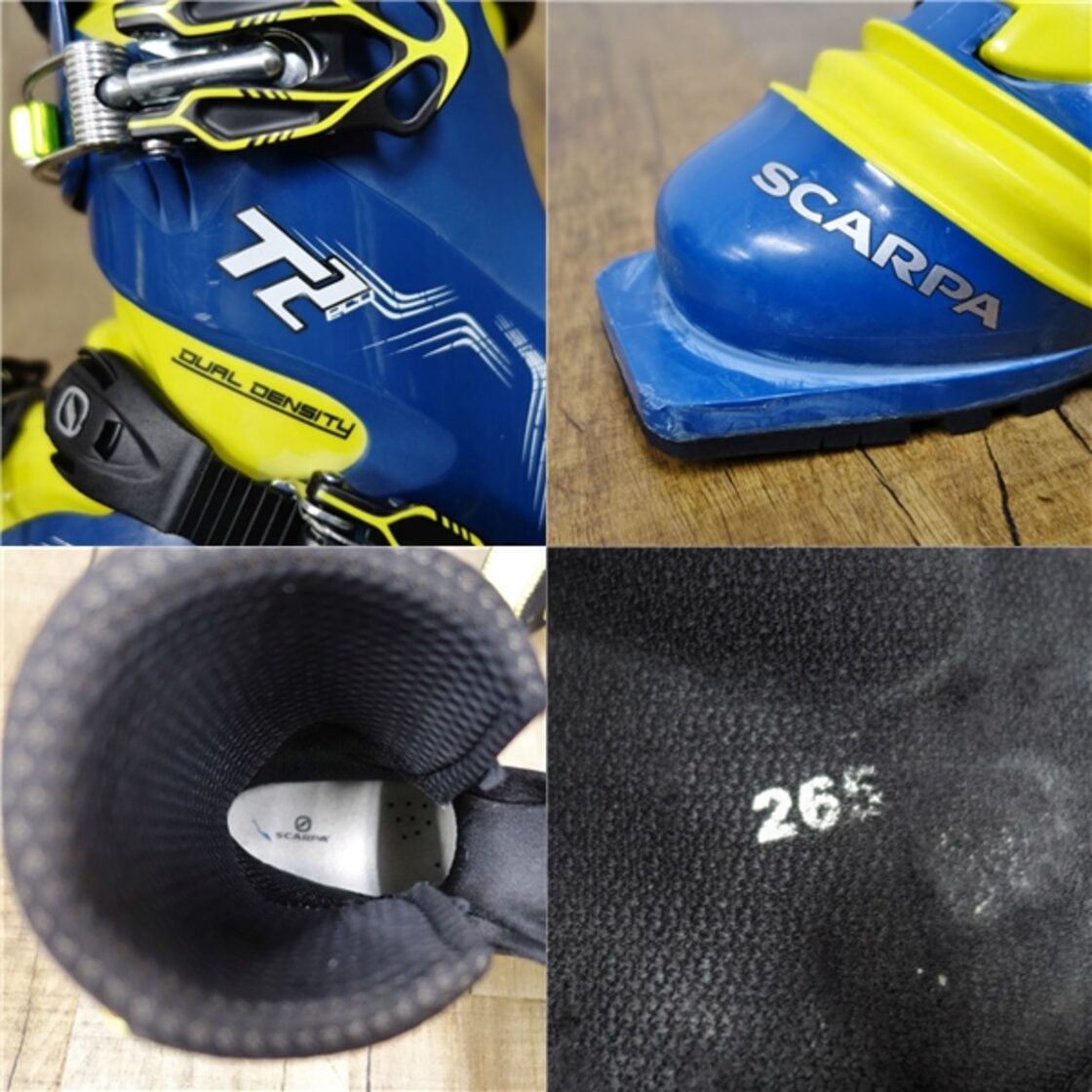 スカルパ SCARPA テレマーク スキー ブーツ T2 eco 26.5cm 3バックル 