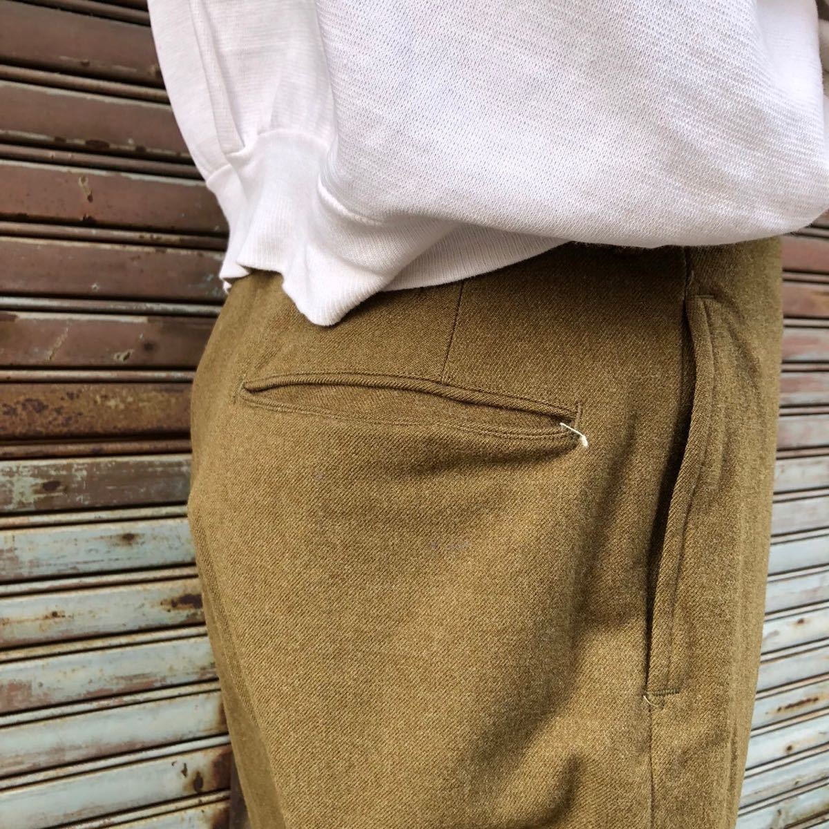 貴重 40s USMC 米軍実物 FIELD TROUSERS WOOL 米軍実物 M-43 貴重 40s USMC 米軍実物 FIELD TROUSERS WOOL 米軍実物 M-43