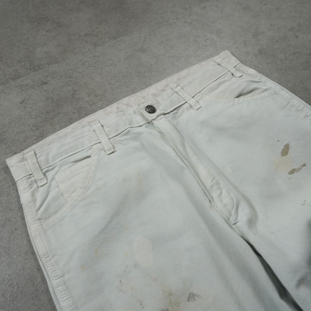 Dickies Sherwin-Williams white painter pants W34L32 古着 - 4