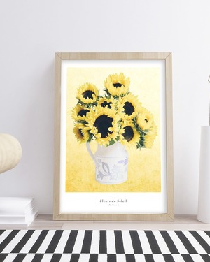 アートポスター / Fleurs du soleil   eb126