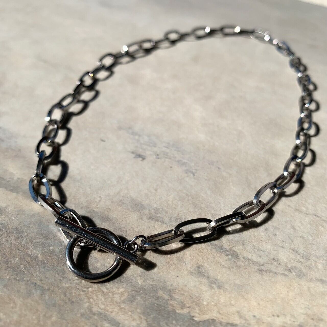 【SELECT】サージカルステンレスOval Chain Necklace