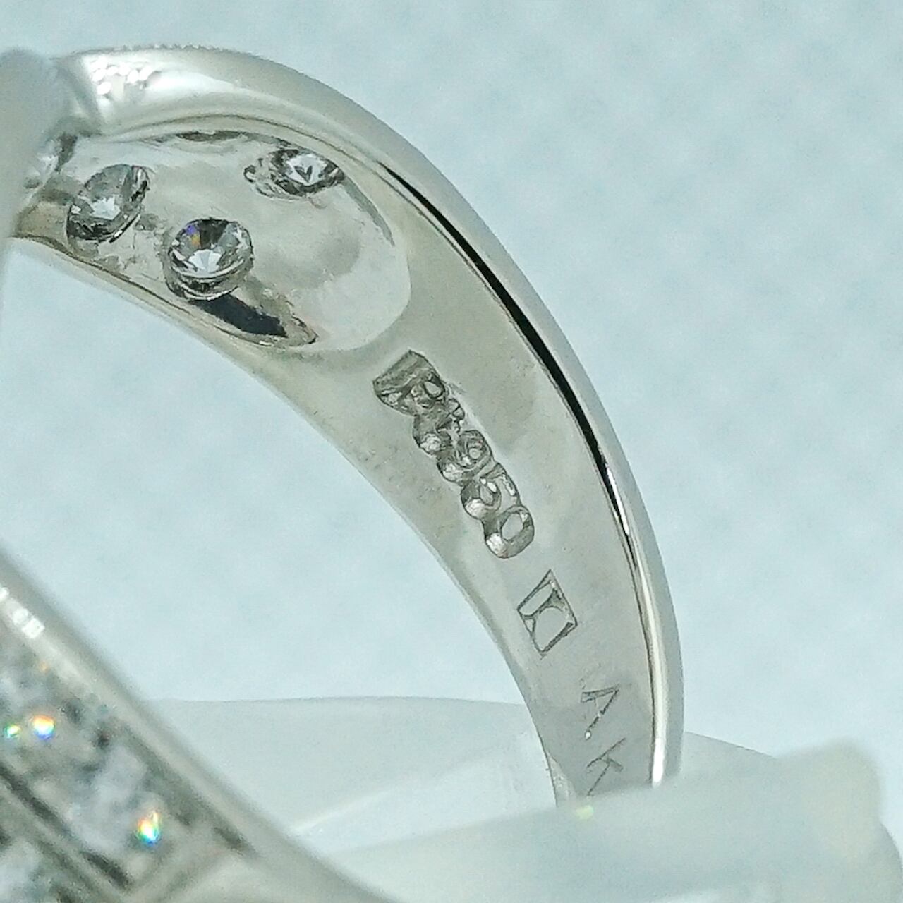 プラチナ ダイヤモンドリング　D0.55ct　5.5g　送料無料　高品質ダイヤ