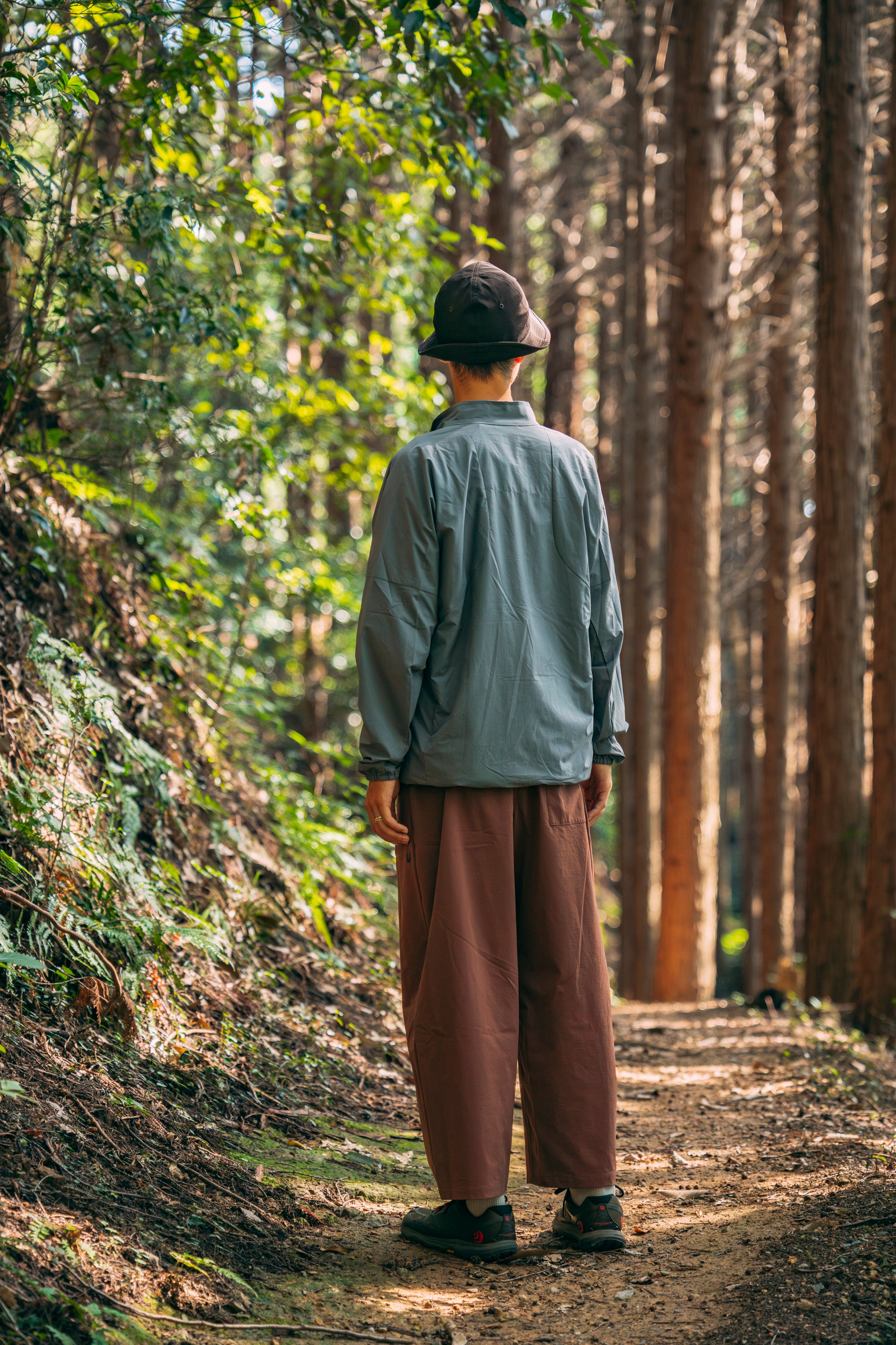 Andante Wide Pant：Color Cappuccino | TANNUKI Running Wear Shop