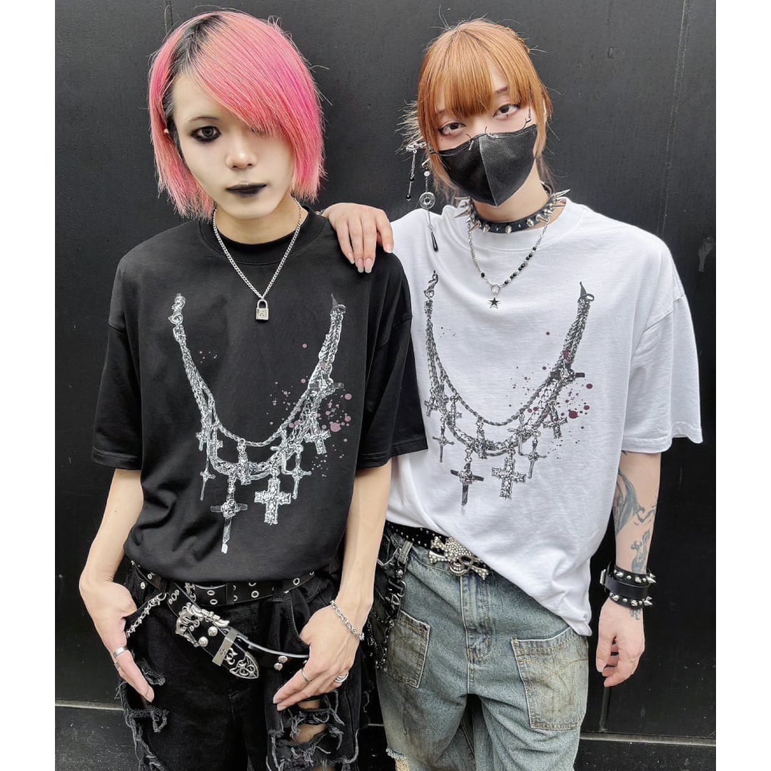 トロンプルイユ プリントTシャツ | VOLCAN&APHRODITE