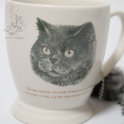 しっぽ付きチャームマグ　ブラック