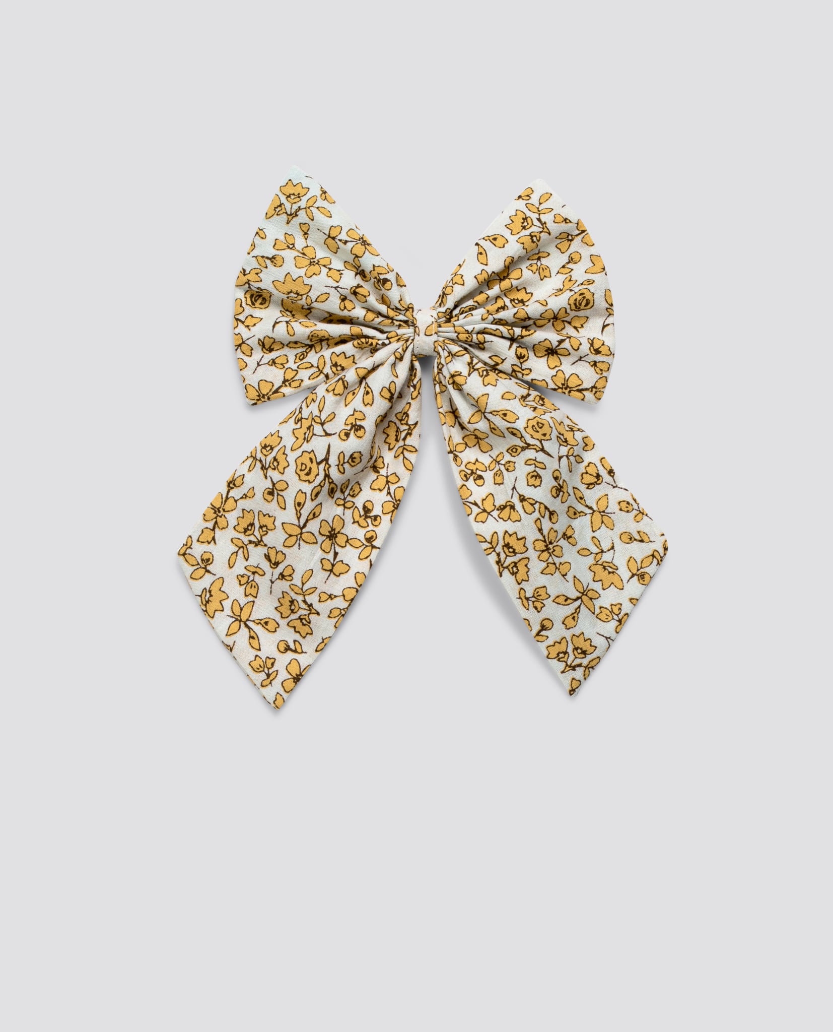little cotton clothes/Hair Bow - Bampton Floral