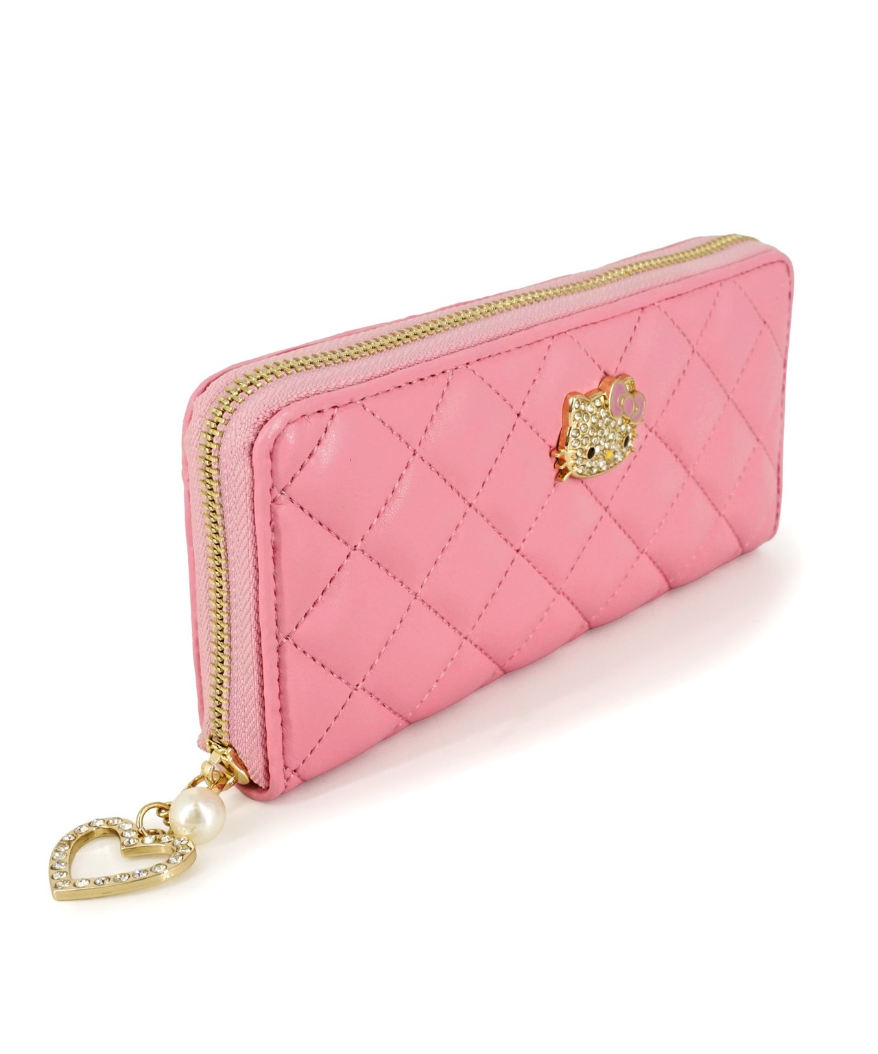 HELLO KITTY : ROUND FASTENER LONG WALLET KT-W5271