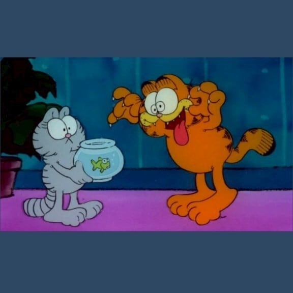 ☆ VINTAGE 1983 ☆【 Garfield ( ガーフィールド ) 】『 Nermal / ナーマル 』ぬいぐるみ プラッシュ plush 1983年製 〚アメリカン雑貨 アメトイ〛