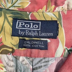 RALPH LAUREN OPEN COLLAR ALOHA SHIRTS