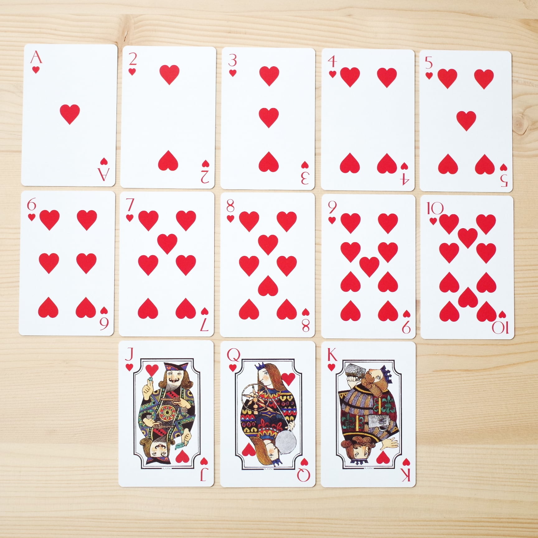 安野光雅トランプ 2000（青） | 木のおもちゃ専門店 おもちゃ箱