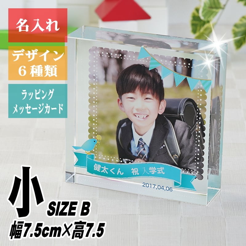 入学祝い 誕生日 名入れの贈り物 クリスタル DW-22P-K(小) 思い出 両親