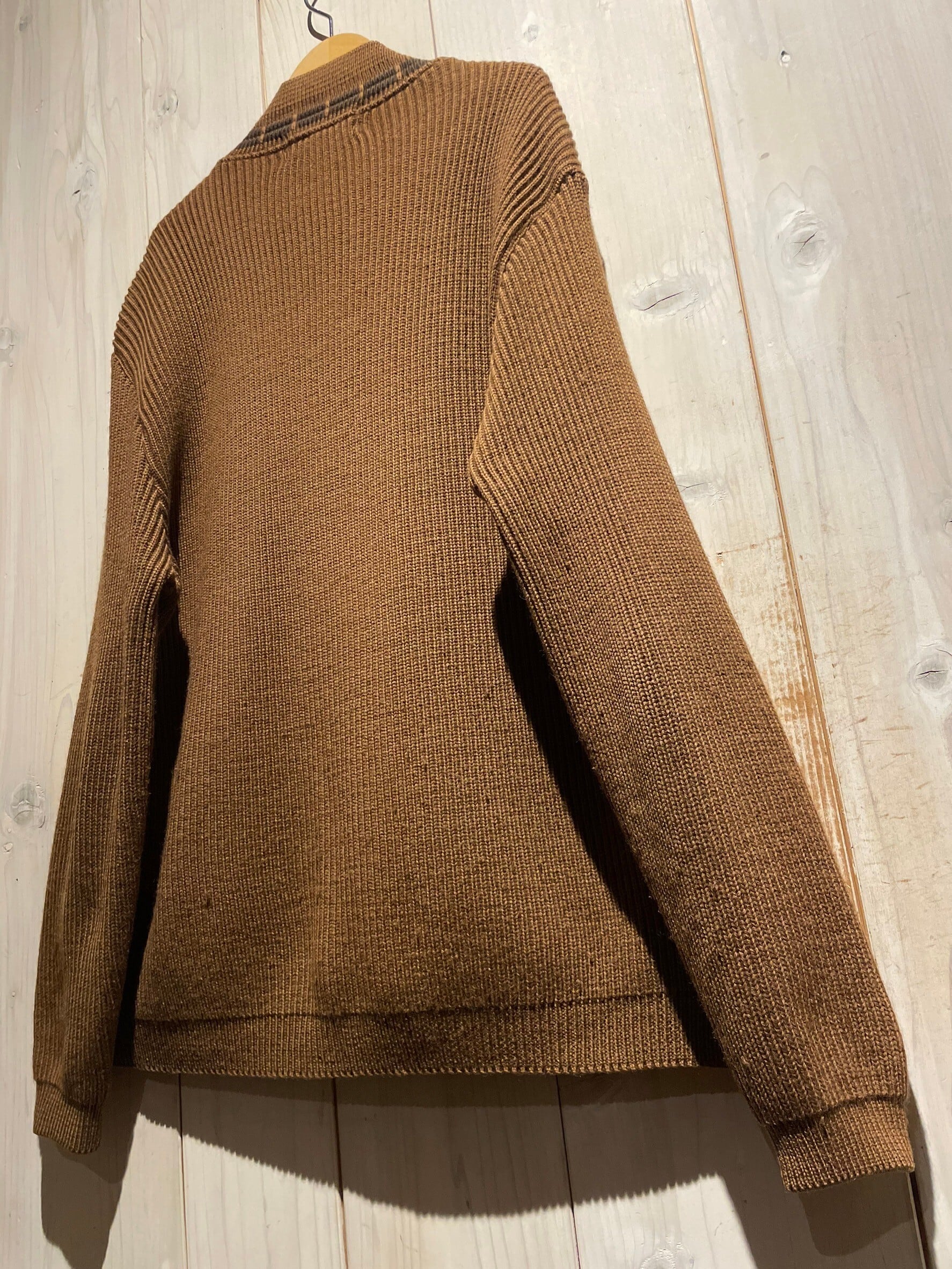a.k.a.C.a.k.a vintage】Suede Leather Switching Design Euro Vintage