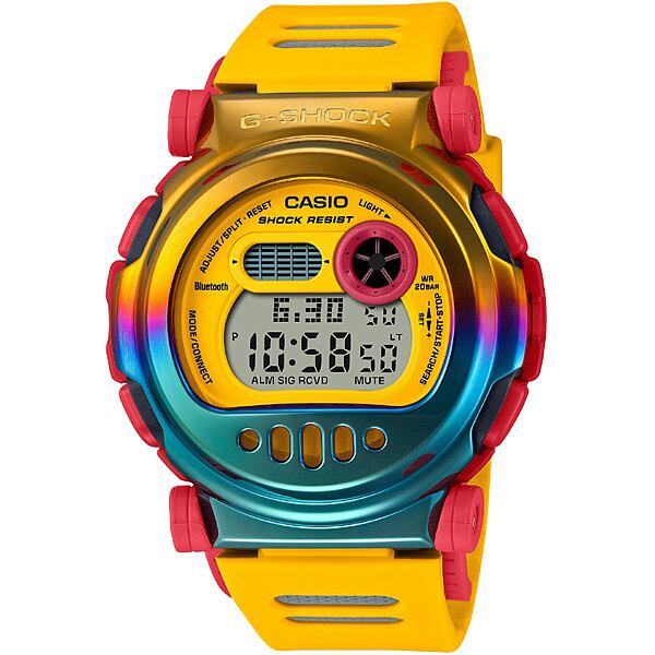 特価☆カシオ G-SHOCK 限定品 G-B001MVE-9JR ジェイソン イエロー