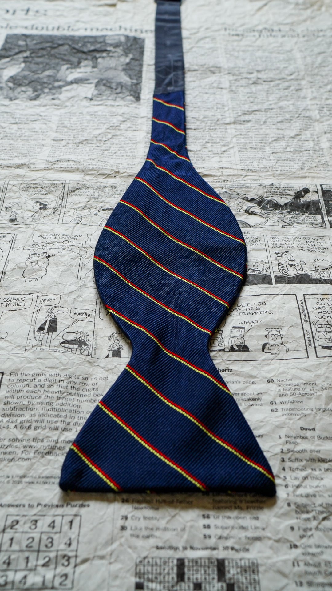 1960s】BROOKS BROTHERS ブルックスブラザーズ レップボウタイ 《黒