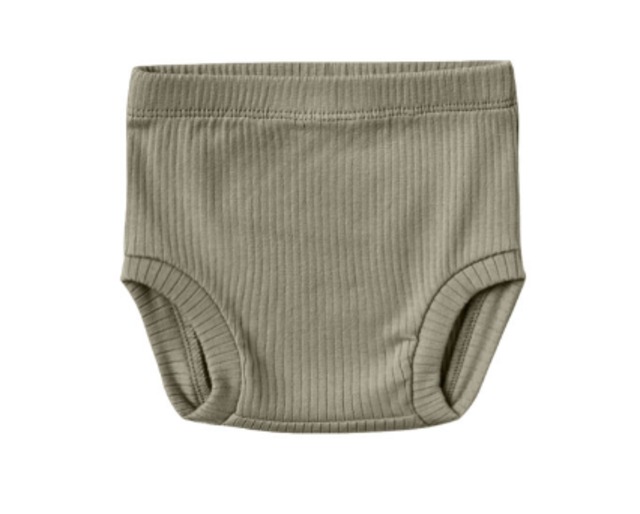 【QUINCY MAE】ribbed bloomer | fern