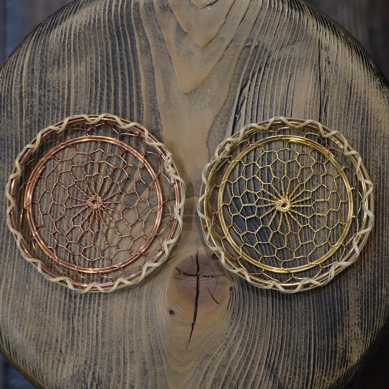 辻和金網 手編み銅製コースター | CIRCLE online shop サークル