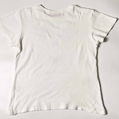 FLEUR ROUGE PINK HOUSE ピンクハウス アート デザイン 半袖 Tシャツ カットソー L/ホワイト レディース