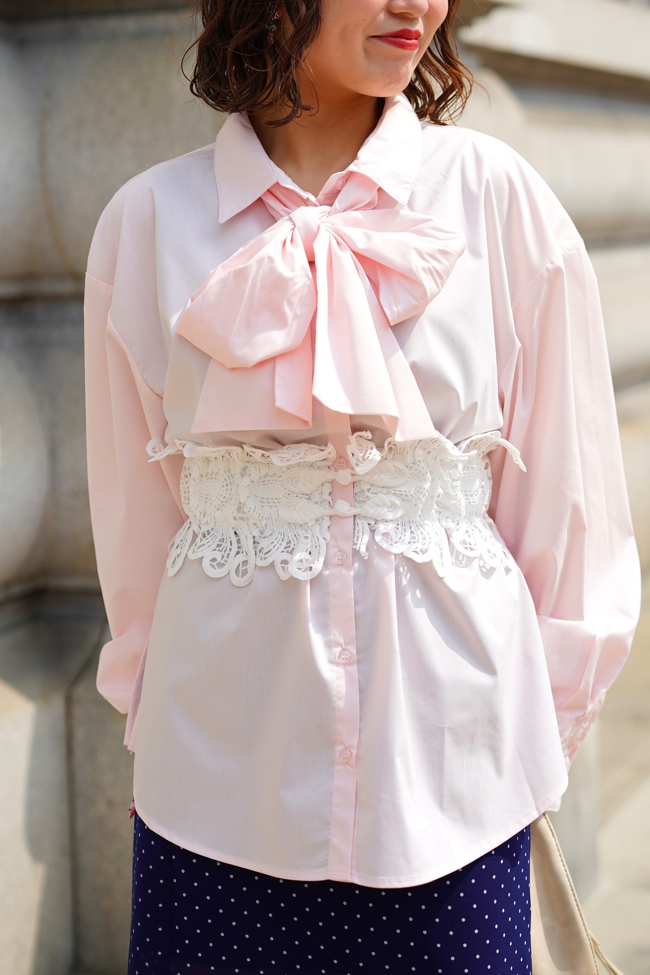 BOUTIE LONG SLEEVE BLOUSE