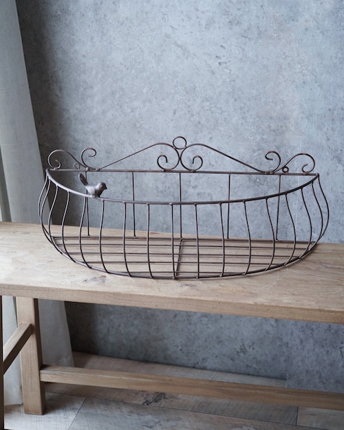 【アイアン】 アンティークバルコニー　W55.5cm　