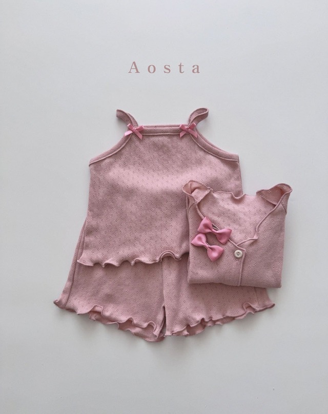 <LAST1>[即納]Aosta / Eyelet pants