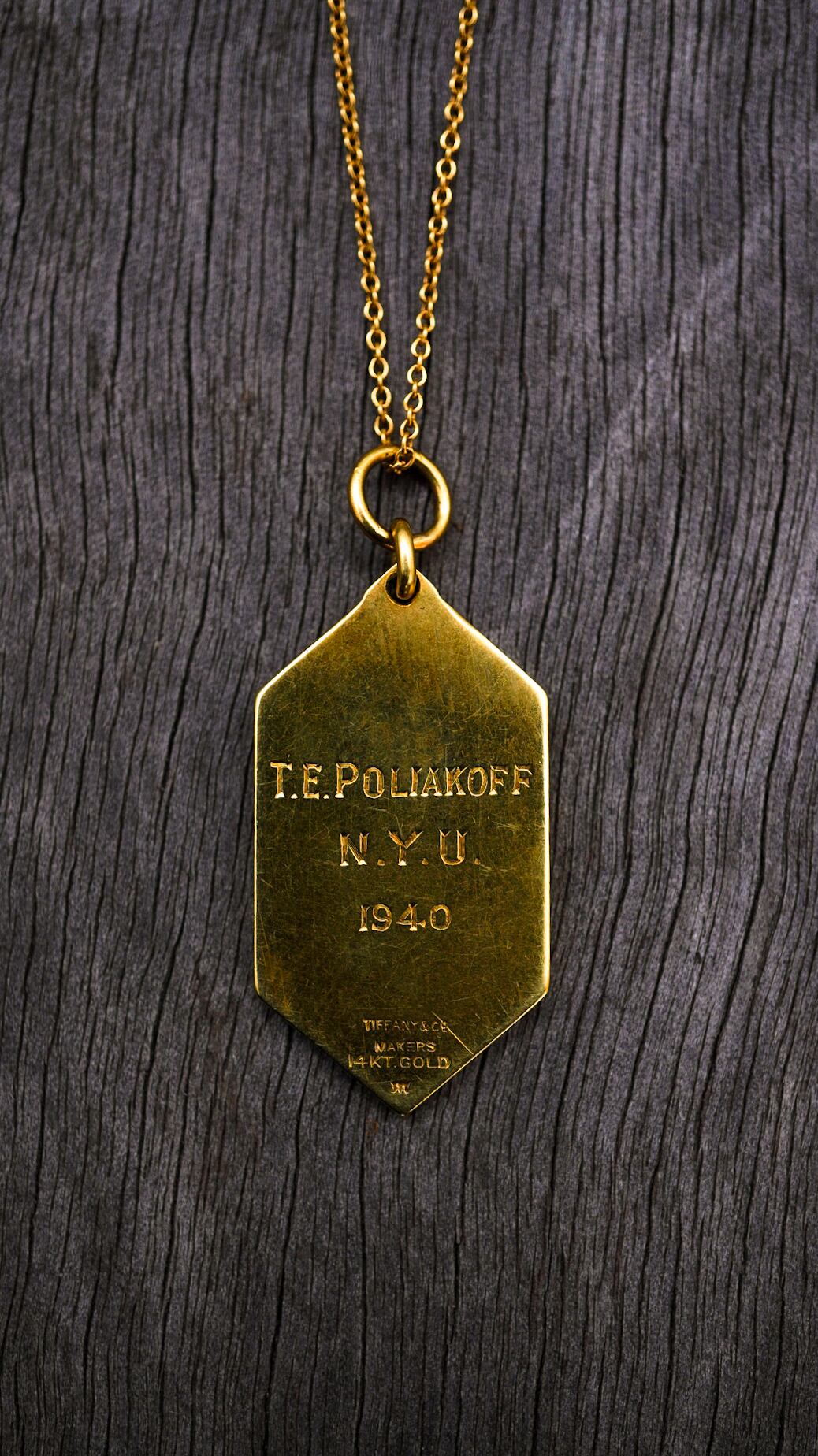 1940】TIFFANY&Co. ティファニー イエロー ゴールド ヘキサゴン ...