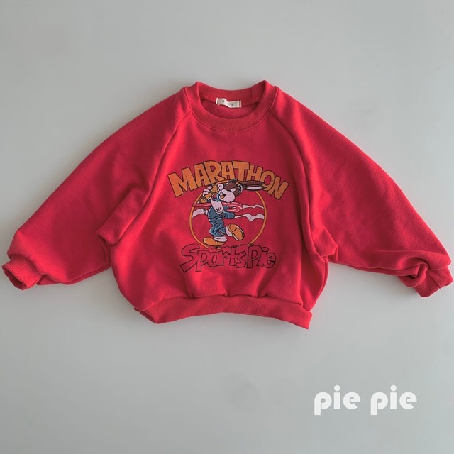 【予約商品】pie / Run rabbit mtm