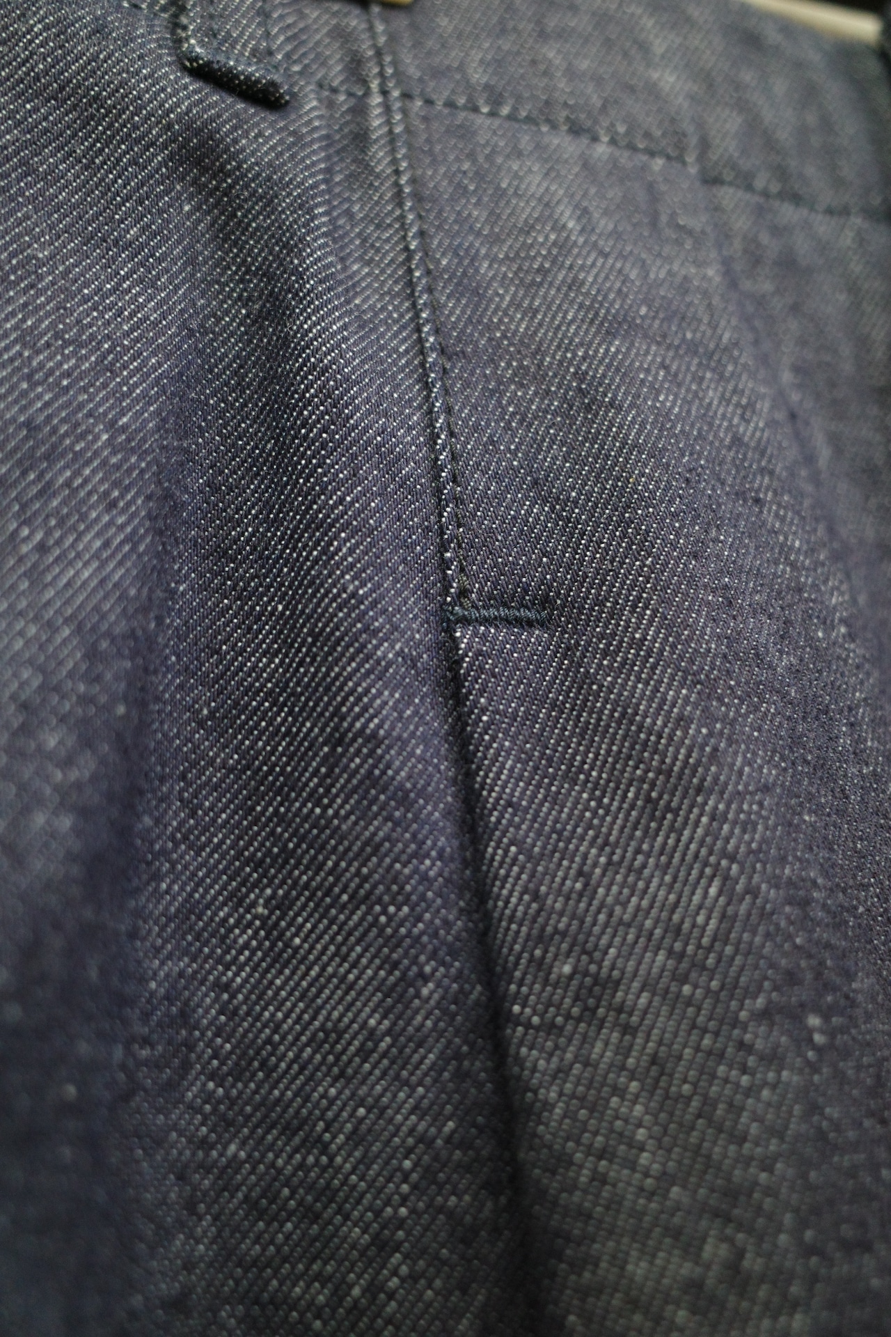 i’m hee: - “He is twisted” Denim Pants ：denim｜立体3面パターン／ワンウォッシュデニム／前カン仕様