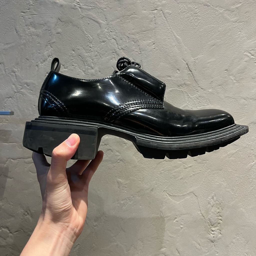 Untitlab アンタイトル Square Plain Toe Leather Shoes Untitlab アンタイトル Square Plain Toe Leather Shoes