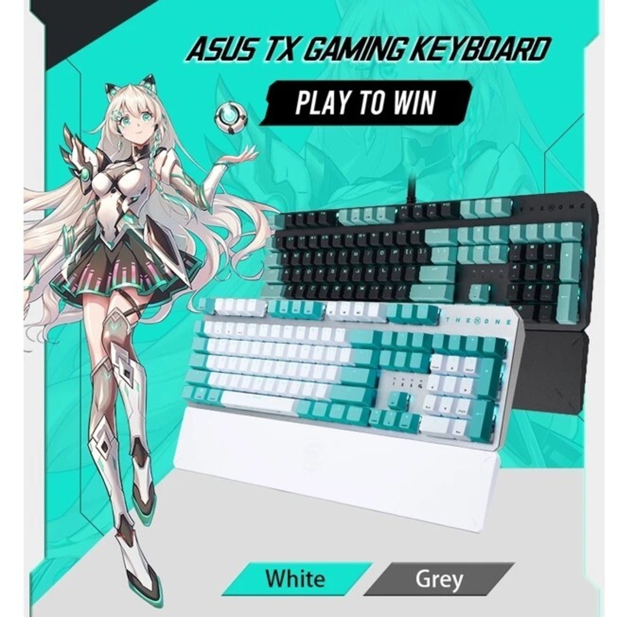 ASUS TX GAMING KEYBOARD 赤軸 US配列 フルサイズ | LOWSPEC