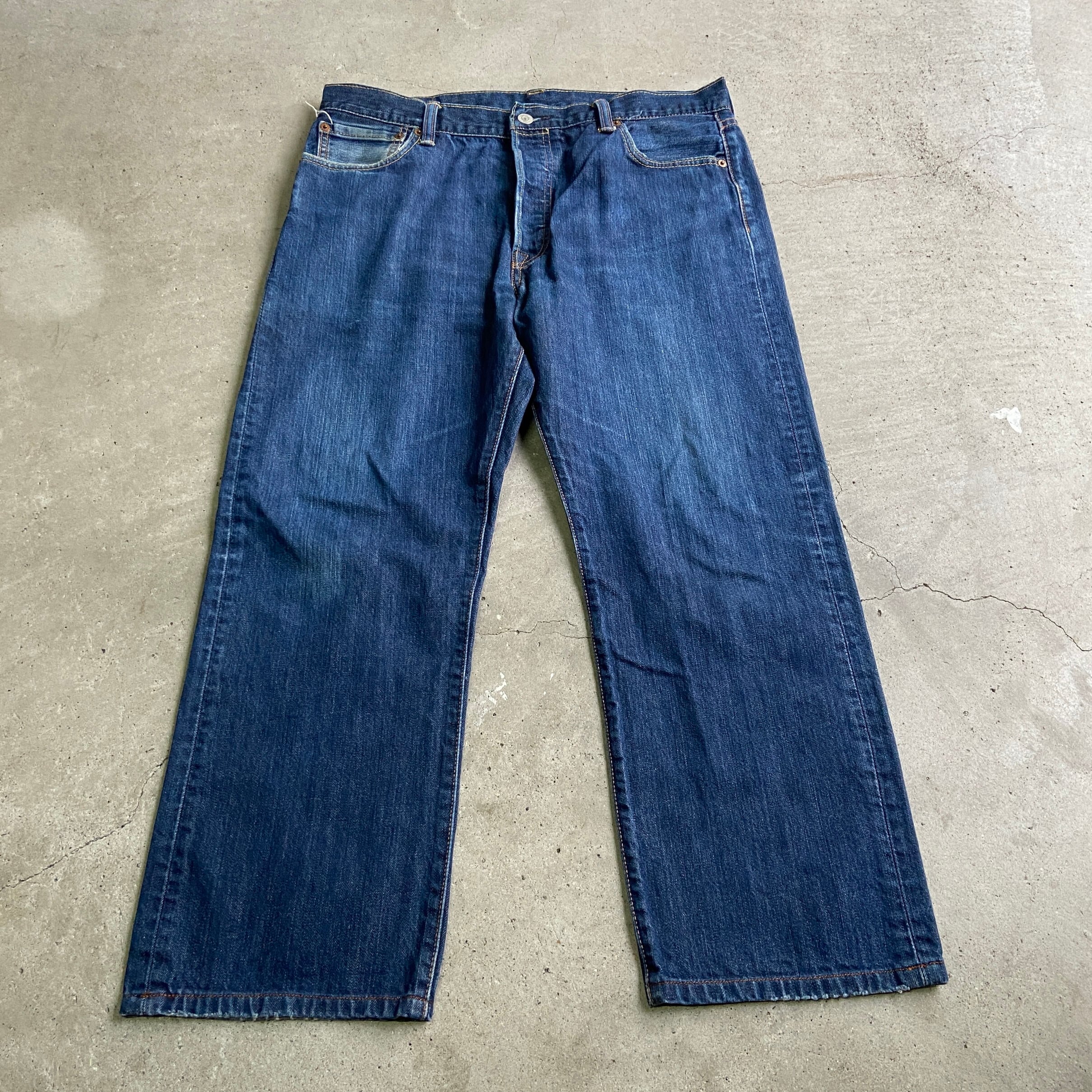 Levi S リーバイス 501 ストレート デニムパンツ ジーンズ メンズw36 古着 レザーパッチ デニムパンツ Cave 古着屋 公式 古着通販サイト