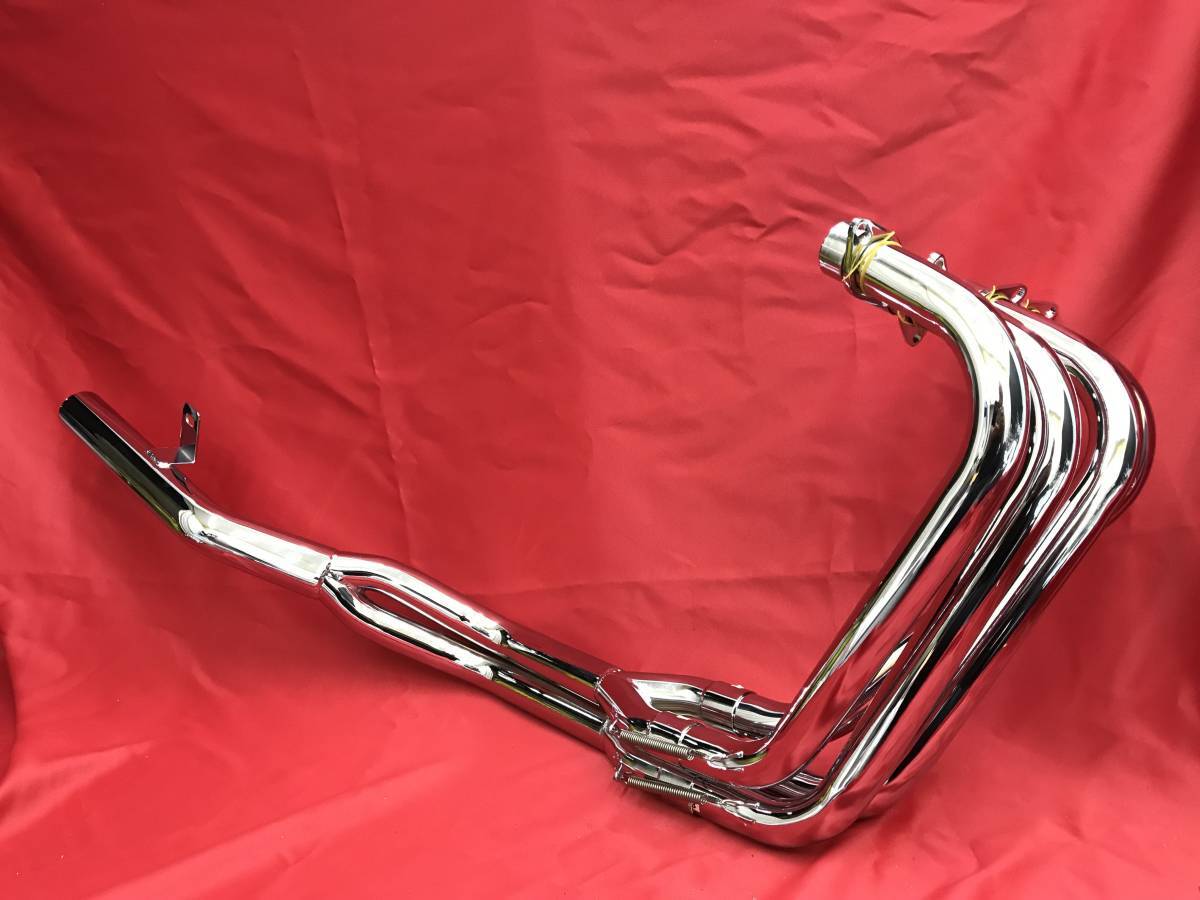 【トリプルA】マフラー　ＸＪＲ４００　８分割　メッキ　アウター/XJ400 トリプルA】マフラー XJR400 8分割 メッキ アウター/XJ400