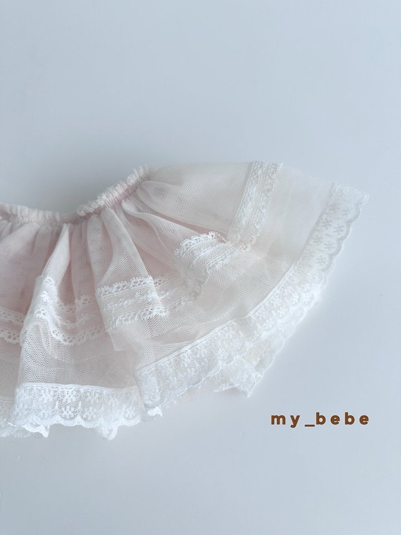 韓国子供服 / Mybebe / シャーレイヤード *ONESIZE*