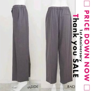 【Boutique Ordinary】Wrap-Style Tuck Pants