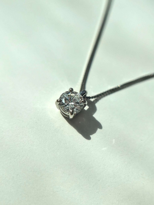 0.3ct一粒ダイヤネックレス