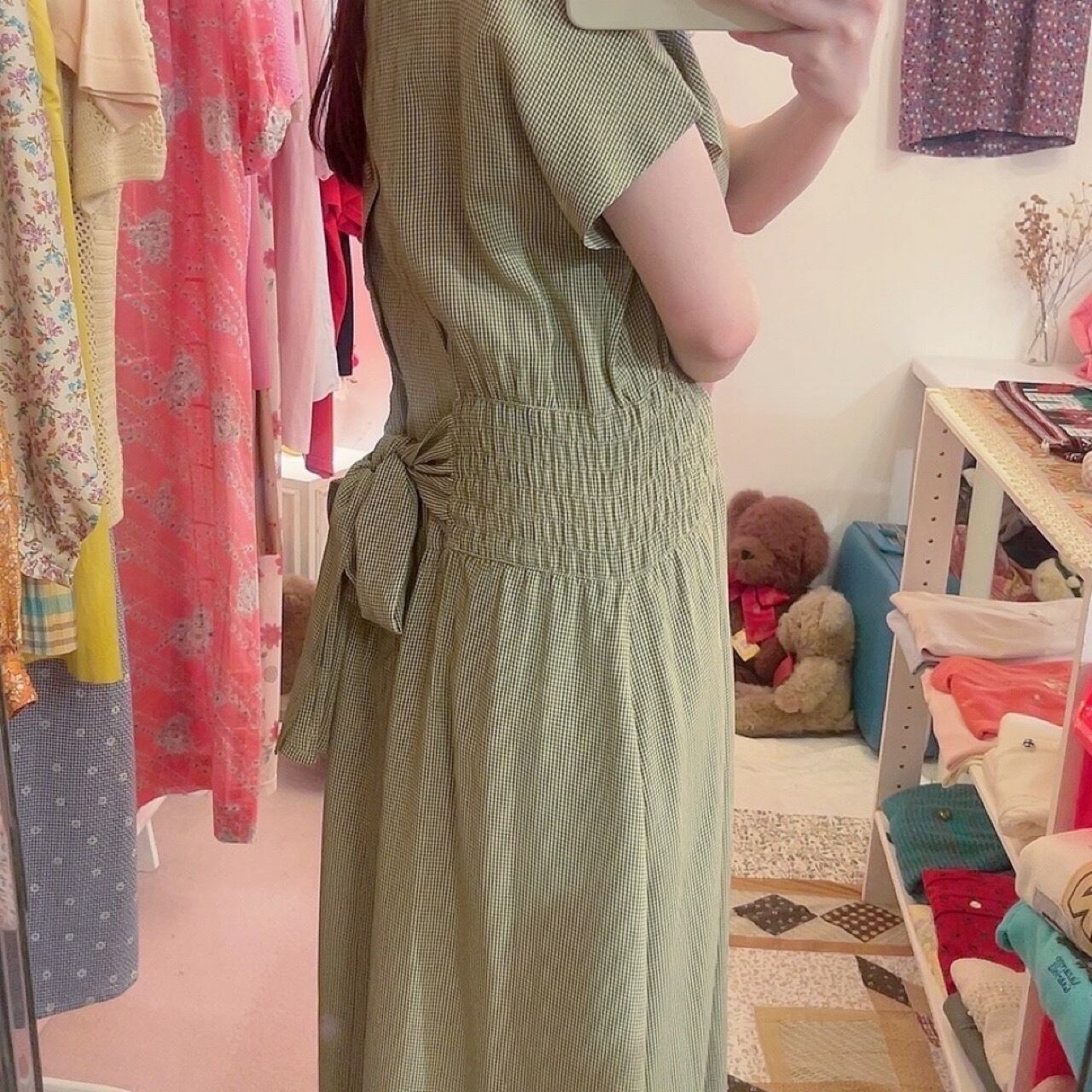 green check back button one-piece