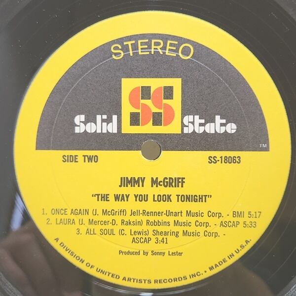 Jimmy McGriff / The Way You Look Tonight [SS-18063] - 画像5