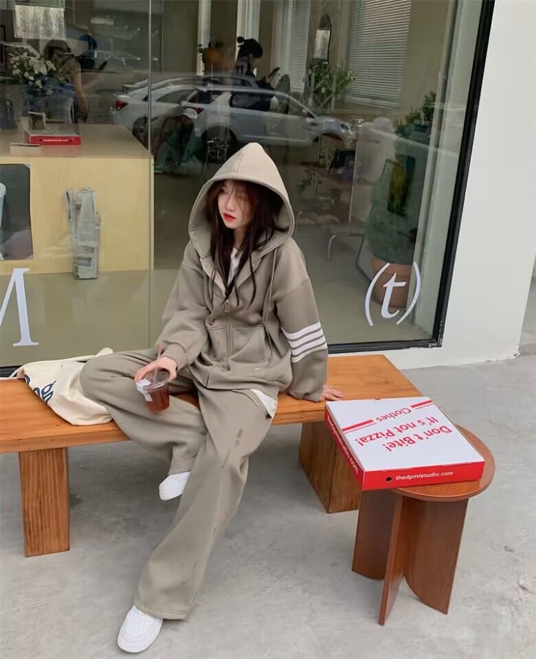 スウェット セットアップ スエット ジャージ パーカーセットアップ