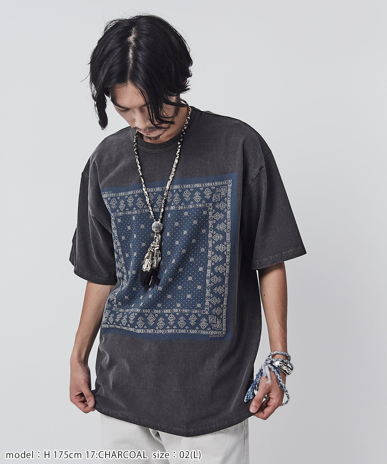 sacai bandana print t-shirt バンダナ Tシャツ