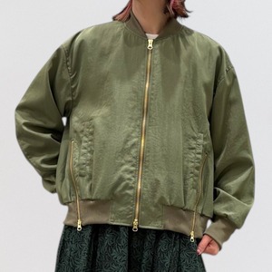 SHUKADO nylon twill vintage washer  MA-1